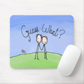 Niedlich Gay Couple raten was Mousepad (Mit Mouse)