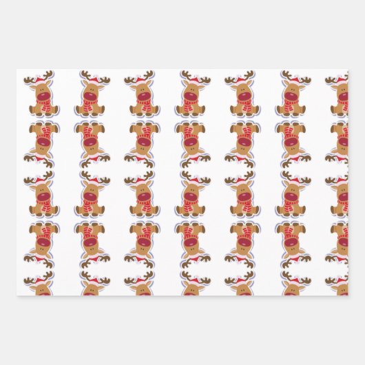 Niedlich Gazelle Geschenkpapier Set (Vorderseite 2)