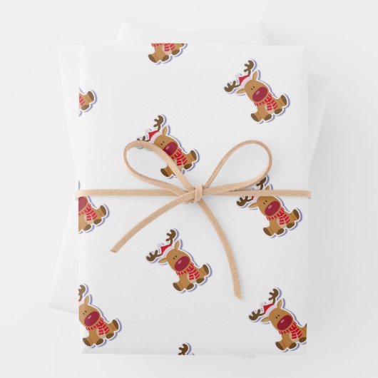 Niedlich Gazelle Geschenkpapier Set (Beispiel)