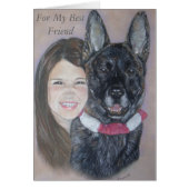 Niedlich geblendet akita kuschelt seinen besten Fr (Vorne)