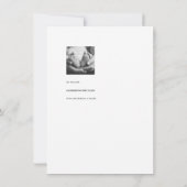 NIEDLICH | Geburtsausweis für moderne & liebende K Save The Date (Rückseite)