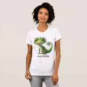 Niedlich Gecko in Pocket - Nur Chillins Lizard-T-S T-Shirt (Vorne ganz)