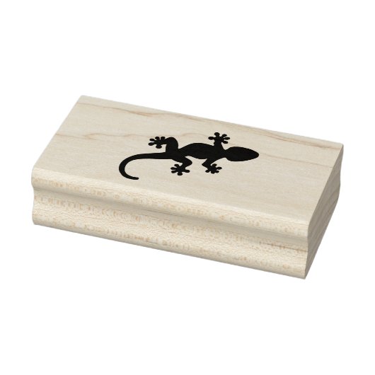 Niedlich Gecko Lizard Gummistempel (Stempel)