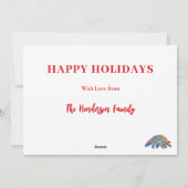 Niedlich gefährdete Arten von Pangolin Weihnachten (Rückseite)