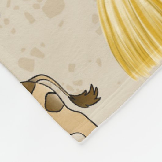 Niedlich geflieste landwirtschaftliche Kuh Fleecedecke (Ecke)