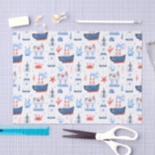 niedlich gefliestes Leuchtturm Seidenpapier (Handwerk)