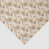 Niedlich gefliestes Pampas Grass-Muster Seidenpapier (Ausschnitt)