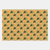 Niedlich gefliestes Tucan Party Tropenvogel Geschenkpapier Set (Vorderseite)