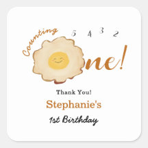 Niedlich gefrorenes Ei 1. Geburtstag