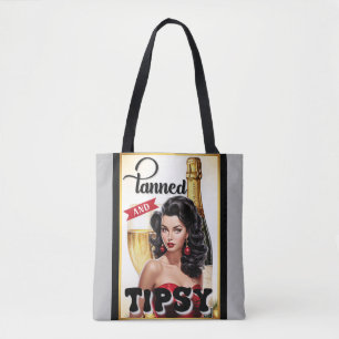 Niedlich gegerbt und Tipsy Pinup Tasche