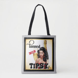 Niedlich gegerbt und Tipsy Pinup Tasche