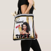 Niedlich gegerbt und Tipsy Pinup Tasche (Von Nahem)