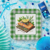 Niedlich gegrilltes Party Pappteller (Party)