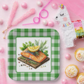 Niedlich gegrilltes Party Pappteller (Party)