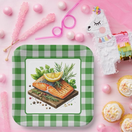 Niedlich gegrilltes Party Pappteller (Party)