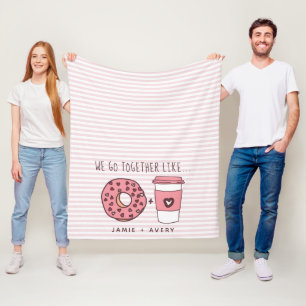 Niedlich gehen wir zusammen Donuts & Coffee Fleece