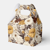 Niedlich gekachelte Boho-Blume Geschenkschachtel (Vorderseite)