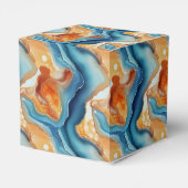 Niedlich gekachelte Imitate mit geschliffenen Flie Geschenkschachtel (Rückseite)