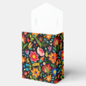 Niedlich gekachelte mexikanische Fiesta-Blume Geschenkschachtel (Geöffnet)