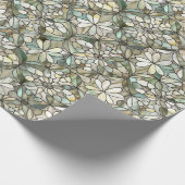 Niedlich gekachelte Mutter Perlmaus Hochzeit Geschenkpapier (Ecke)