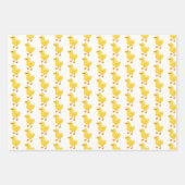 niedlich gekachelte Party-Wrapping Paper Sheets Geschenkpapier Set (Vorderseite 3)
