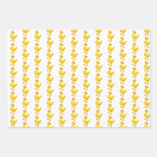 niedlich gekachelte Party-Wrapping Paper Sheets Geschenkpapier Set (Vorderseite 2)