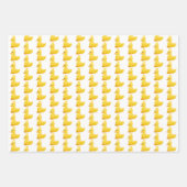 niedlich gekachelte Party-Wrapping Paper Sheets Geschenkpapier Set (Vorderseite)