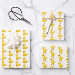 niedlich gekachelte Party-Wrapping Paper Sheets Geschenkpapier Set