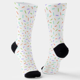 niedlich gekachelte Sprinklerzeit Party Socken
