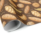 niedlich gekacheltes Backmuster Geschenkpapier (Rolleneckpunkt)