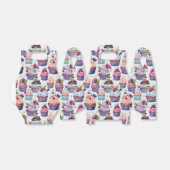 Niedlich gekacheltes Kuchenmuster Geschenkschachtel (Ungefaltet)