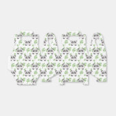 niedlich gekacheltes Panda-Party Kleines Geschenkschachtel (Ungefaltet)