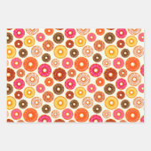 niedlich gekacheltes Party Geschenkpapier Set (Vorderseite 3)