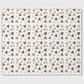 Niedlich Gekackt emoji-lustige Geschenkideen Geschenkpapier (Flach)