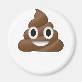 Niedlich Gekackt Emoji Magnet (Vorne)