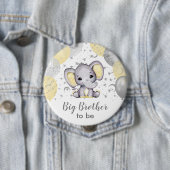 Niedlich-Gelb-Big-Brother-Elefant-Balloons Button (Beispiel)