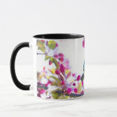 Niedlich Gelb & Blauer Vogel - Natur Tasse (Links)