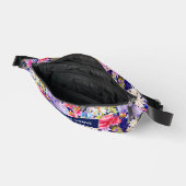 Niedlich-gelb-elegantes Muster Bauchtasche (Offen)