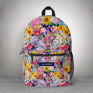Niedlich-gelb-elegantes Muster Bedruckter Rucksack