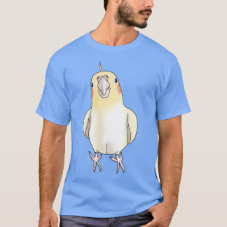 Niedlich-Gelb-Lutino-Cockatiel T-Shirt