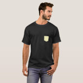 Niedlich Gelb Rosa Winzig Punkte Minimalistisch Äs T-Shirt (Vorne ganz)