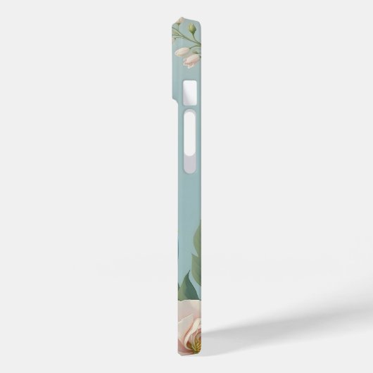 Niedlich Gelb und Blau Budgie Parakeet Bird Case-Mate iPhone Hülle (Rückseite / Links)