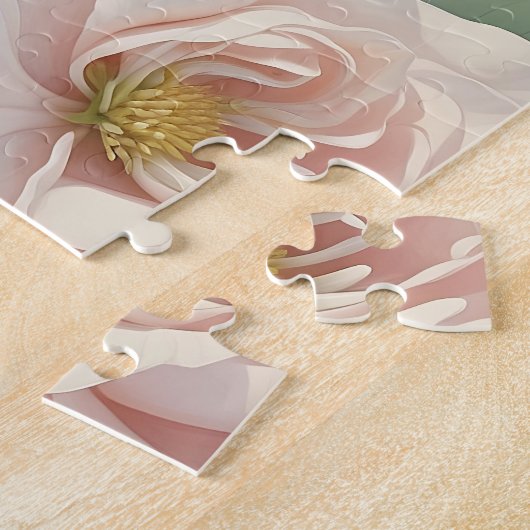 Niedlich Gelb und Blau Budgie Parakeet Bird Puzzle (Seite)