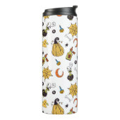 Niedlich-Gelb- und Grünbodentumbler Thermosbecher (Nach links gedreht)