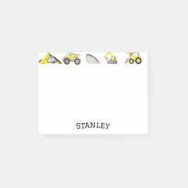 Niedlich-Gelbe Bauweise LKW-Sprungname Post-it Klebezettel