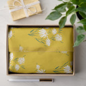 Niedlich-Gelbe Daisy-Blumendecoupage Seidenpapier (Geschenk)