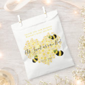 Niedlich-gelbe Hummelkuchen-Honigwabendusche Herd Geschenktütchen (Ausgeschnitten)