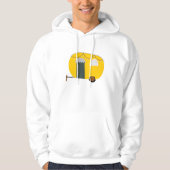 Niedlich-Gelbe Karawane Hoodie (Vorderseite)