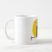 Niedlich-Gelbe Karawane Kaffeetasse (Links)