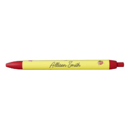 Niedlich-gelbe Ladybug Kugelschreiber